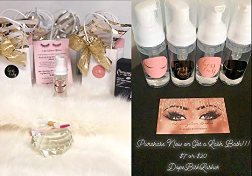 Boss Lady Eyelash Stickers Pink & Black Hello Gorgeous Lash Stickers -256 PCS Gilding Prints Labels Great for Businesses, Online Retailers to use on Eyelashes Box Storage Case Decorations Supplies