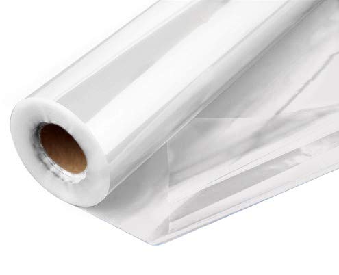 Clear Cellophane Wrap Roll 31.5 Inches Wide by 100 Feet Long Thick Cellophane Roll for Baskets Gifts Flowers Food Safe Cello Rolls (Folded on 16" Roll - Unfolds to 31.5" Wide) (32"x100')