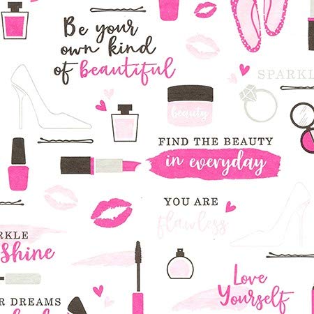 Be Your Own Kind of Beauty Motivational Print Tissue Paper for Gift Bags Wrapping 20 inch x 30 inch, Pack of 20
