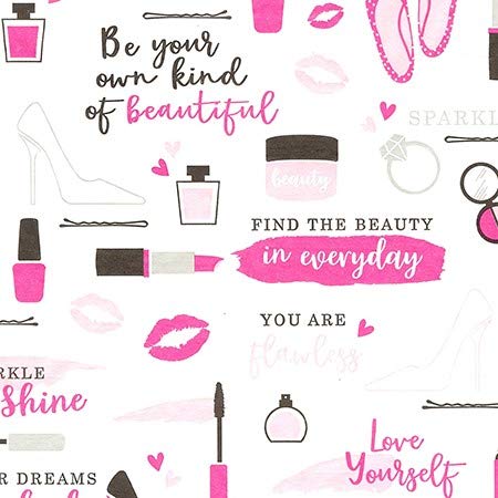 Be Your Own Kind of Beauty Motivational Print Tissue Paper for Gift Bags Wrapping 20 inch x 30 inch, Pack of 20