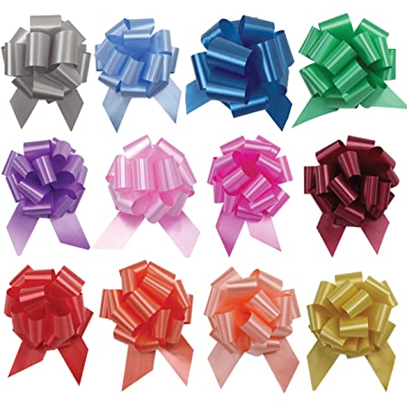 Assorted Colored Pull Bows